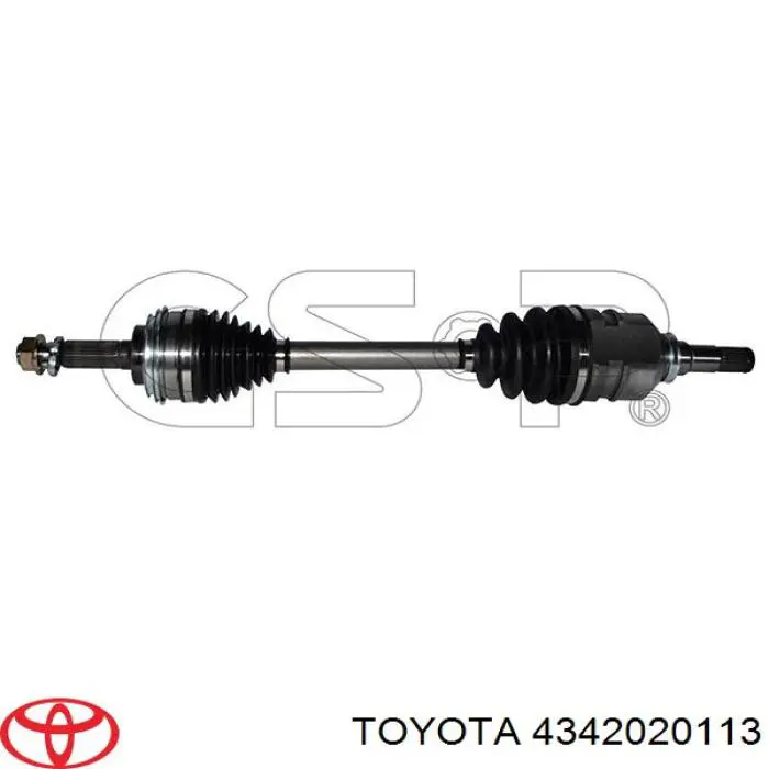 ШРУС зовнішній передній 4342020113 Toyota