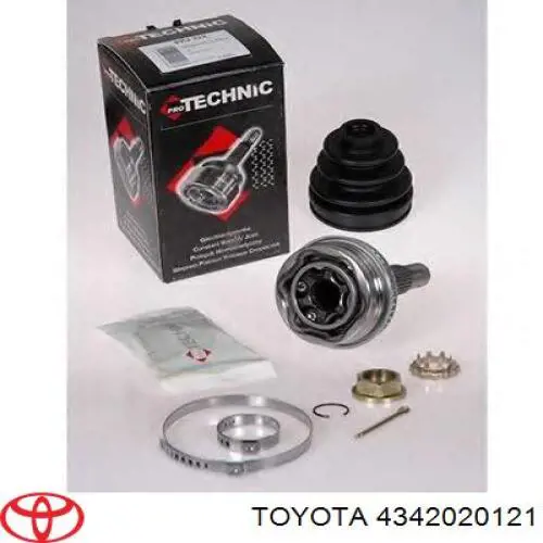 Купити 4342020121 Toyota Ліва піввісь