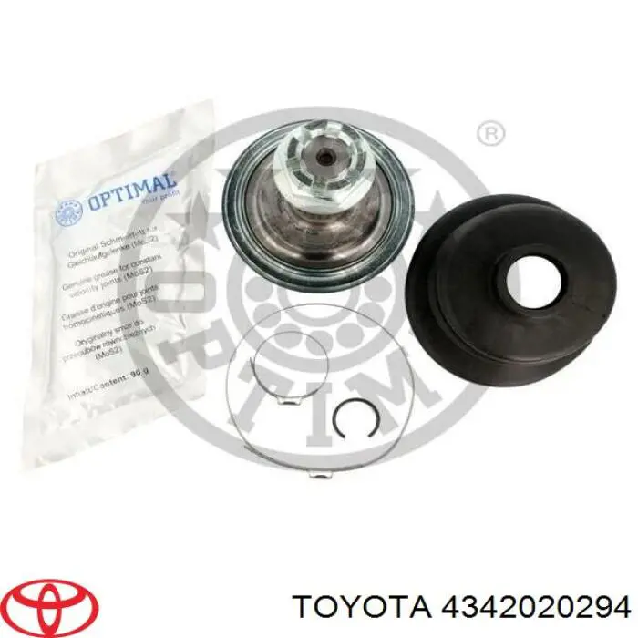 ШРУС зовнішній передній 4342020294 Toyota