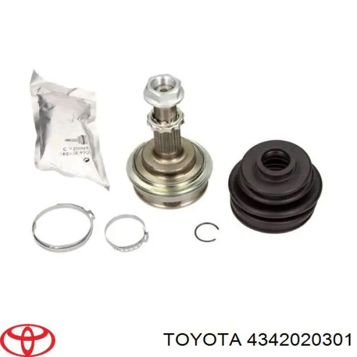 4342020301 Toyota Привід лівий