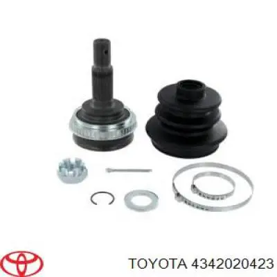  Ліва піввісь Toyota Carina 