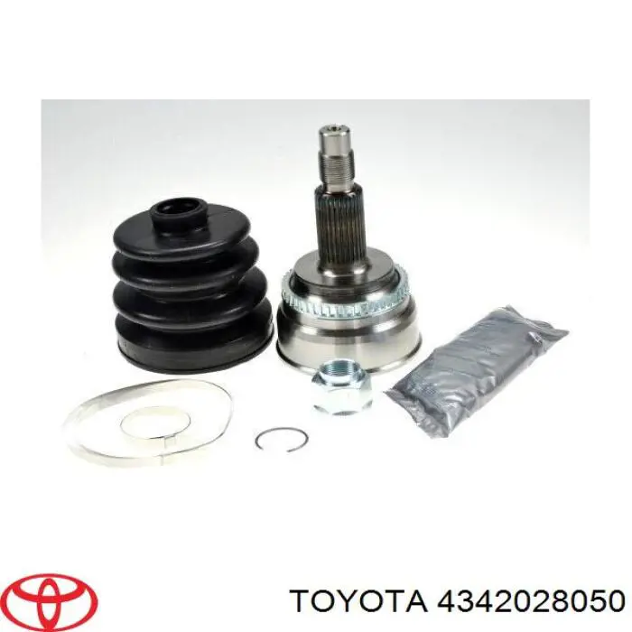 Привід передній лівий Toyota 4342028050 ціна, від 536.60 USD