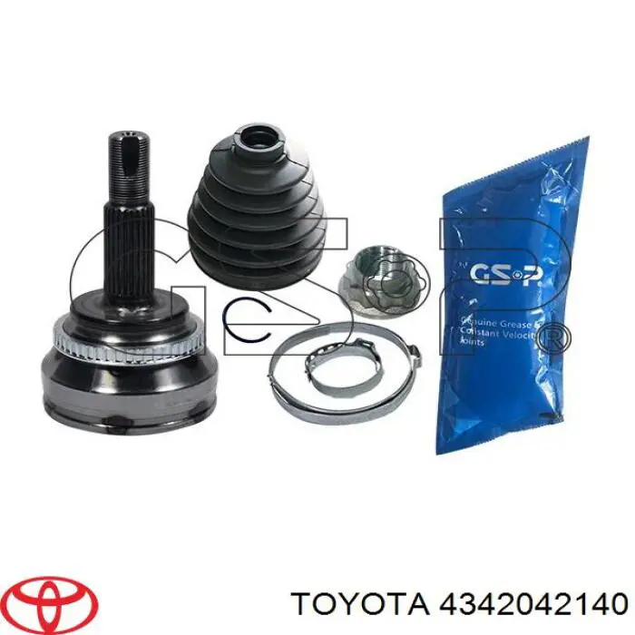 Купити 4342042140 Toyota Ліва піввісь