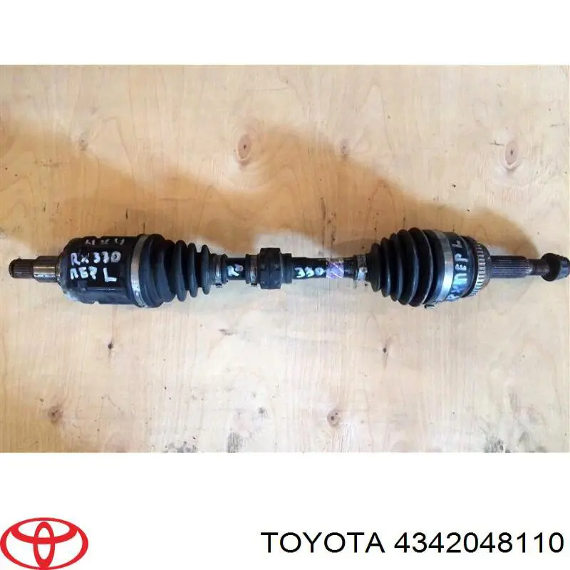 Купити 4342048110 Toyota Ліва піввісь