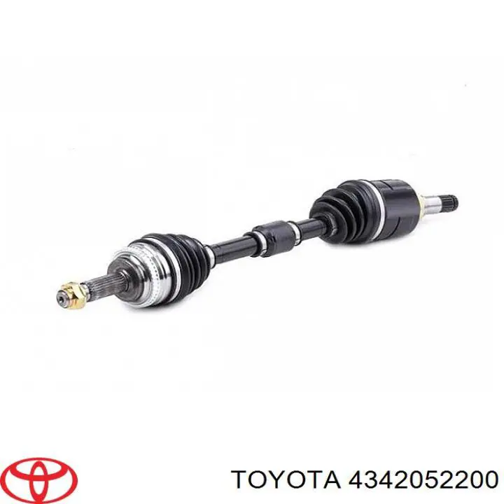 Привід передній лівий Toyota 4342052200 ціна, від 170.34 USD