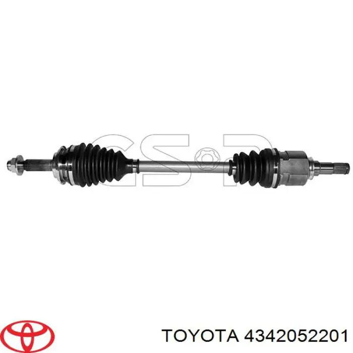4342052201 Toyota Привід лівий