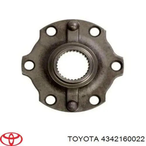 4342160022 Toyota Фланець передньої маточини