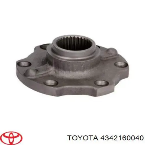 Купити 4342160040 Toyota Фланець передньої маточини