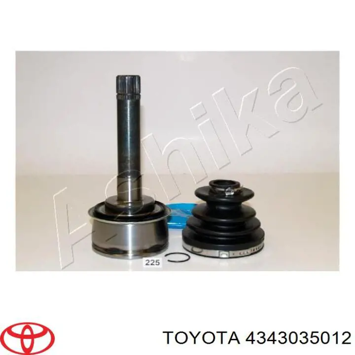 Купити 4343035012 Toyota Вісь передня в зборі