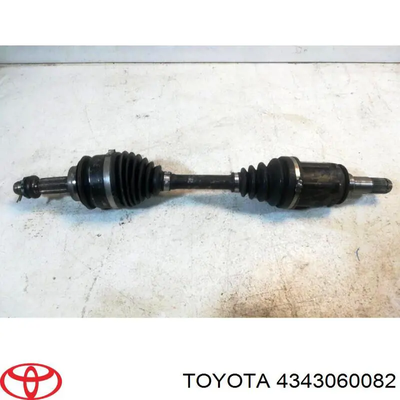 Купити 4343060082 Toyota Вісь передня в зборі
