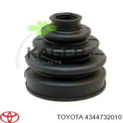 Пильник ШРУСа зовнішній 4344732010 Toyota
