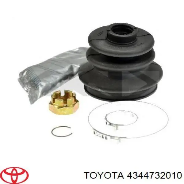 4344732010 Toyota Пильник ШРУСа зовнішній, передній піввісі
