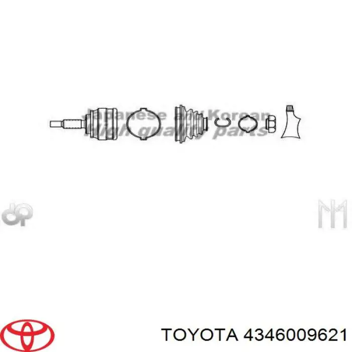  4346009621 Toyota