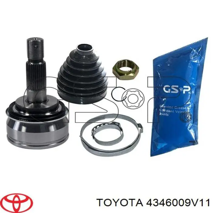 4346009V11 Toyota Граната зовнішня