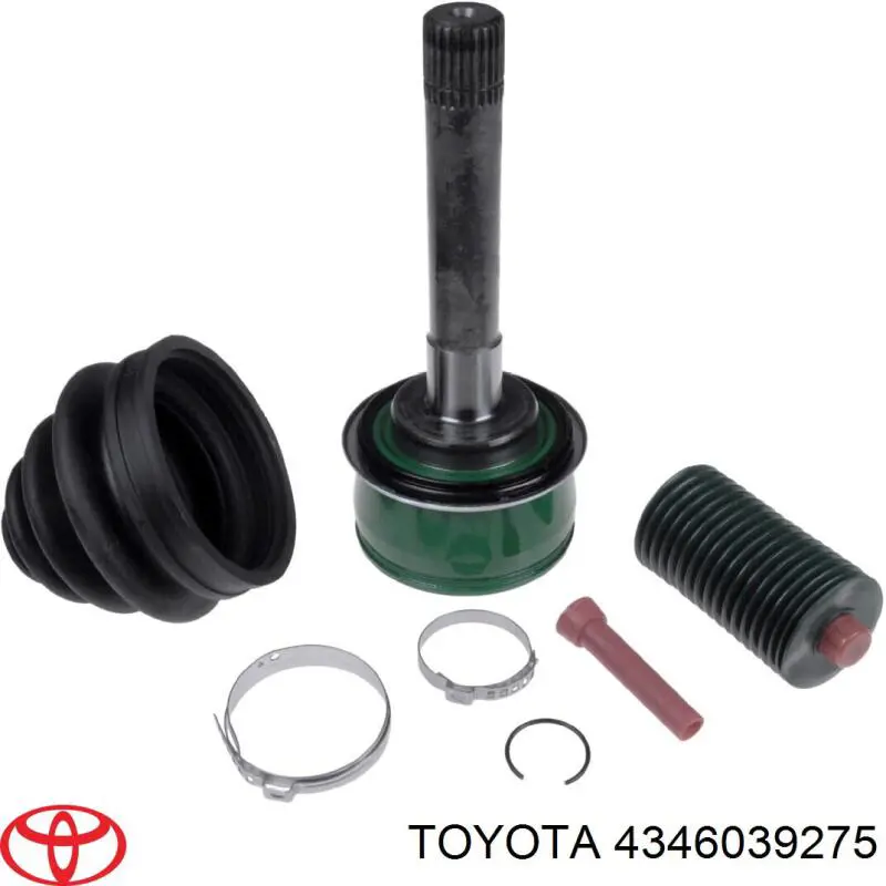 ШРУС зовнішній передній 4346039275 Toyota