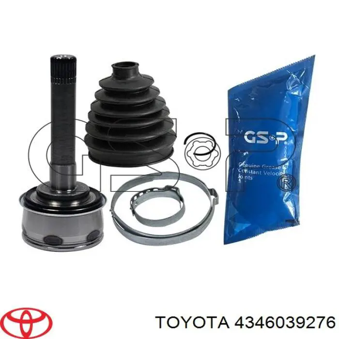 Граната колісна Toyota 4346039276 ціна, від 30.14 USD