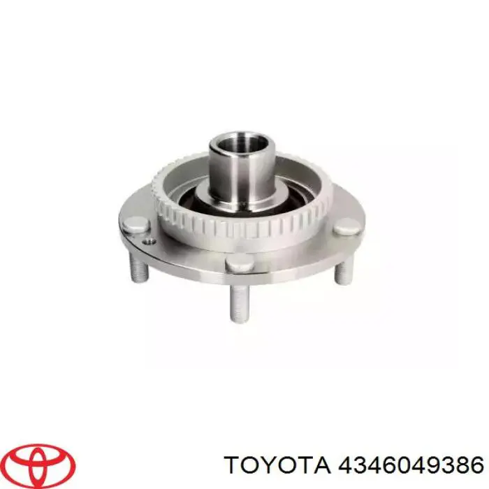 4346049386 Toyota Граната зовнішня передня права
