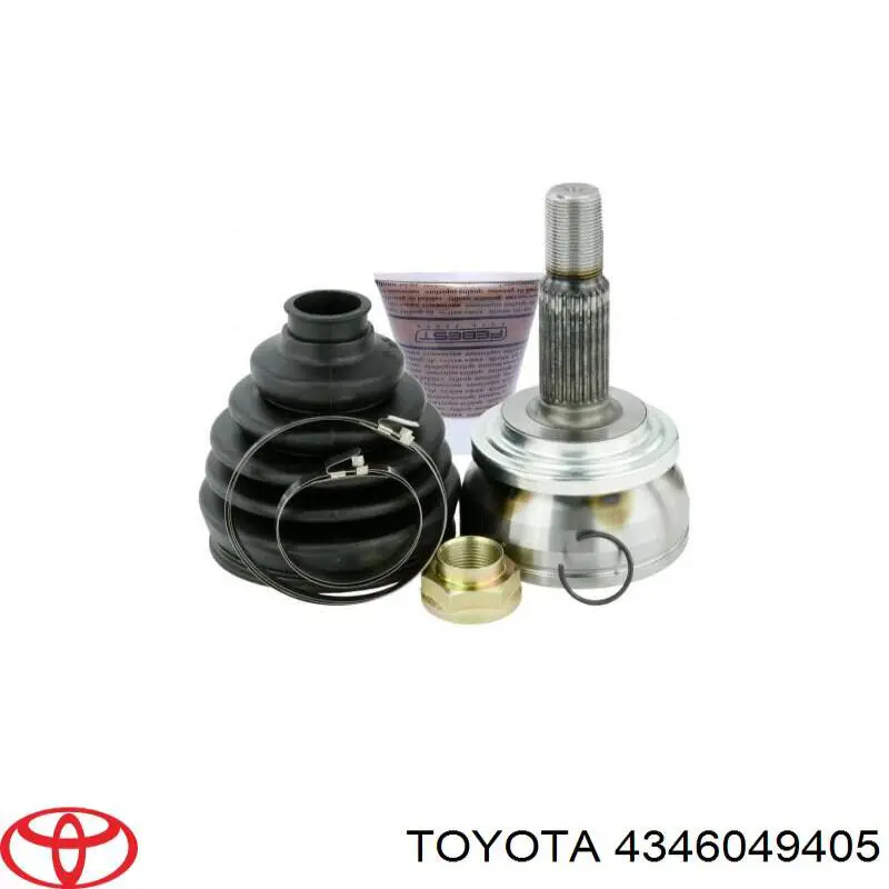 Граната колісна Toyota 4346049405 ціна, від 26.19 USD