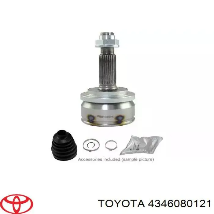 Купити 4346080121 Toyota Шарнір приводу зовнішній