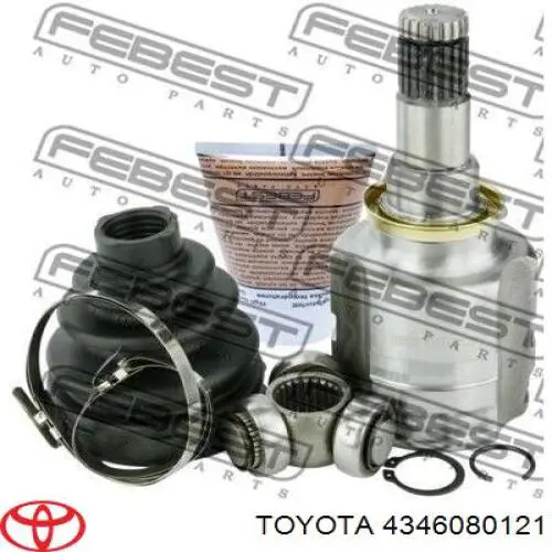 4346080121 Toyota Граната зовнішня