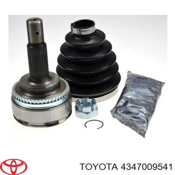 4347009541 Toyota Привід лівий