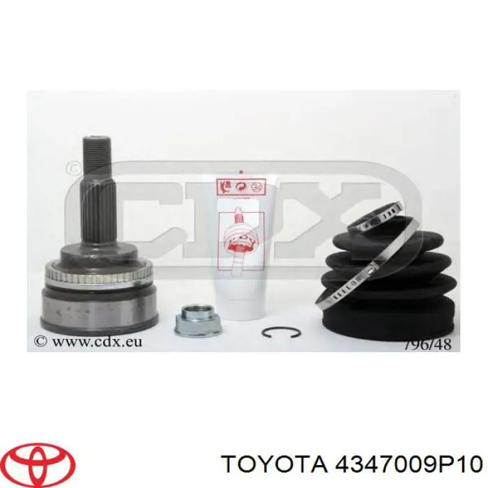 Граната колісна Toyota 4347009P10 ціна, від 32.17 USD