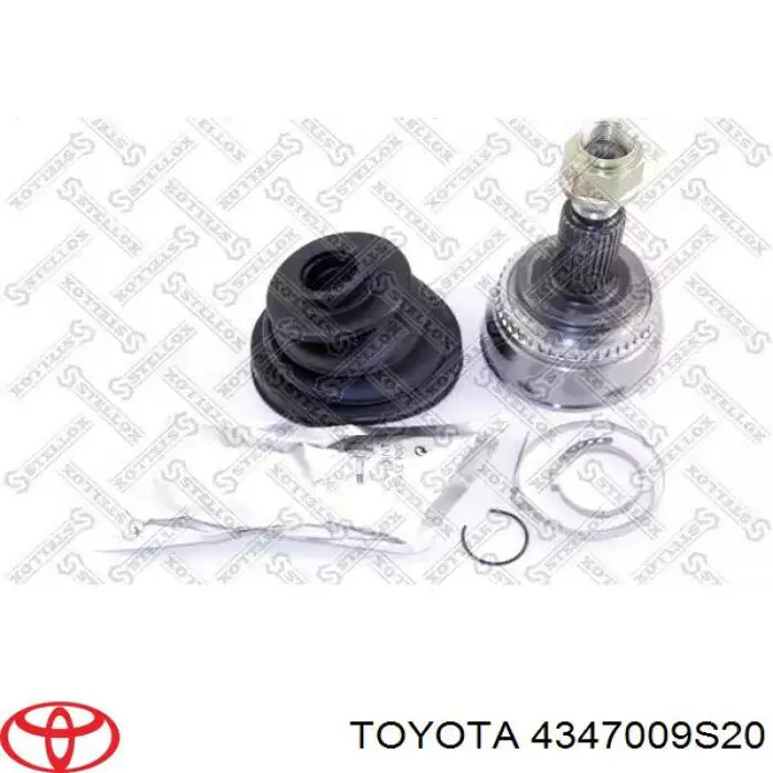 Піввісь передня, права Toyota 4347009S20 ціна, від 63.49 USD