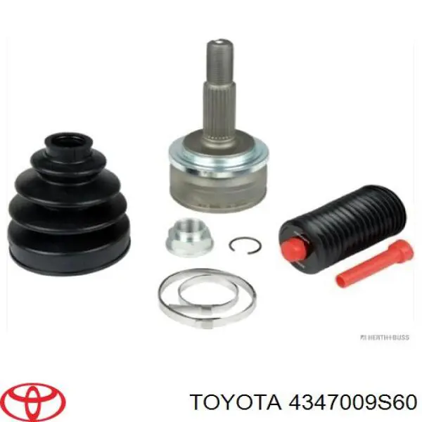 Граната зовнішня передня ліва Toyota 4347009S60 ціна, від 82.33 USD