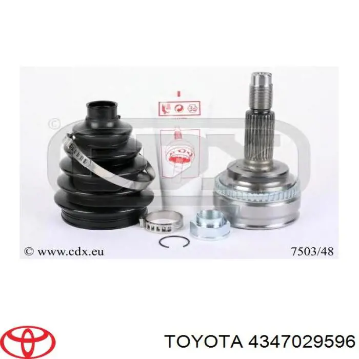 ШРУС наружный TOYOTA 4347029596