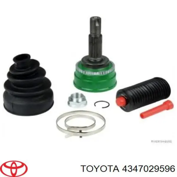 ШРУС зовнішній передній 4347029596 Toyota