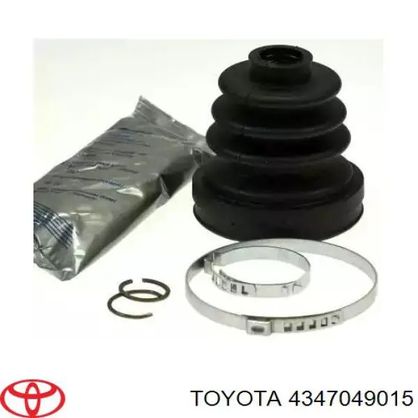 4347049015 Toyota Привід передній правий