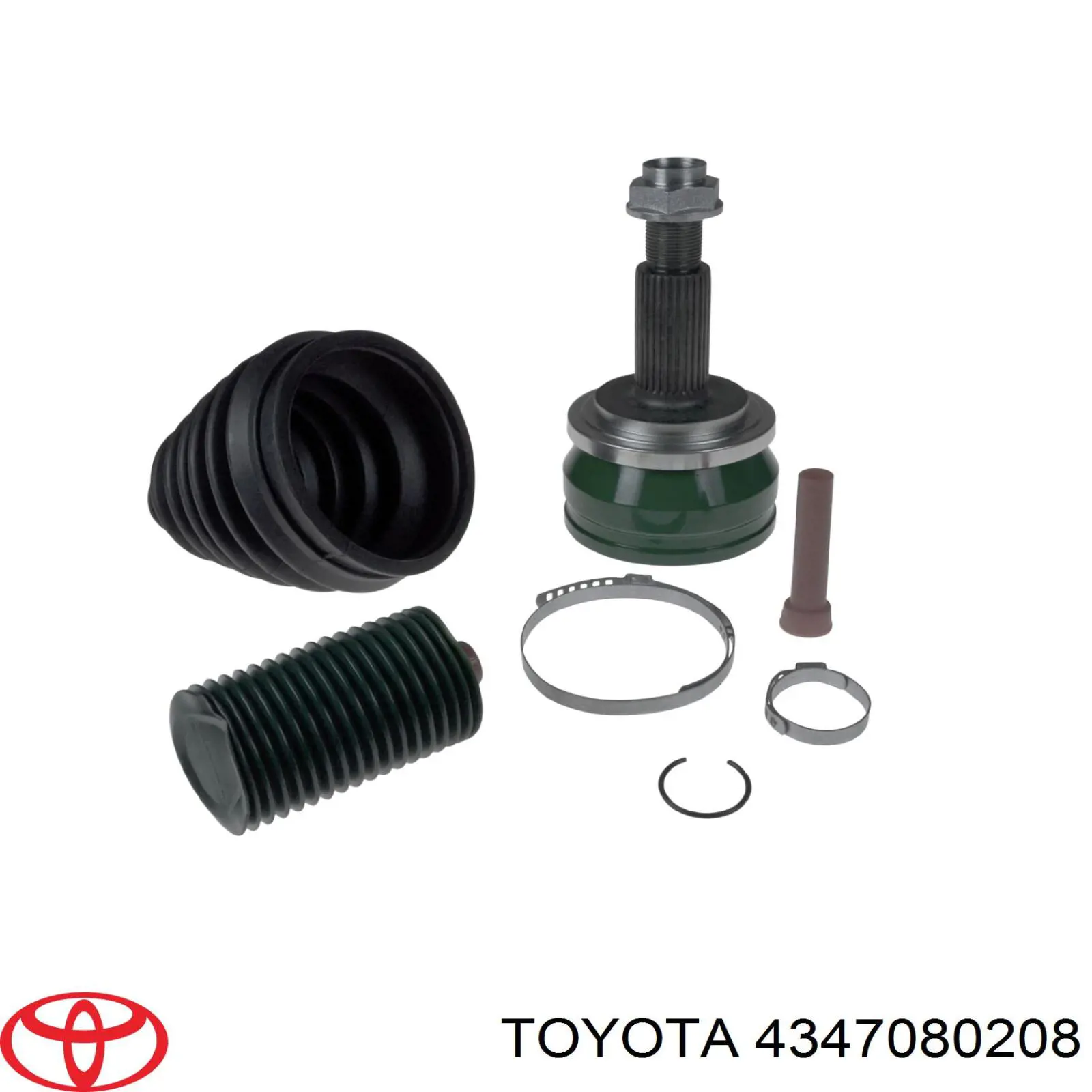 Купити 4347080208 Toyota Шарнір приводу зовнішній