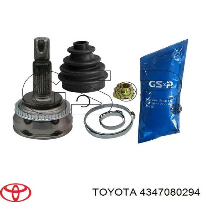 Купити 4347080294 Toyota ШРКШ зовнішній передній, правий
