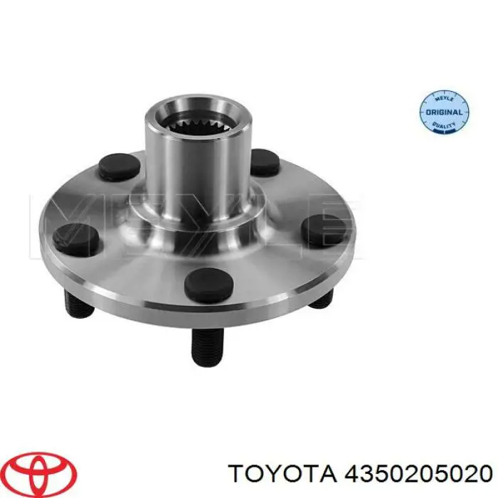 Купити 4350205020 Toyota Маточини передніх коліс