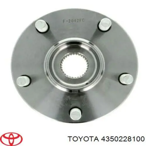 Купити 4350228100 Toyota Маточини передніх коліс