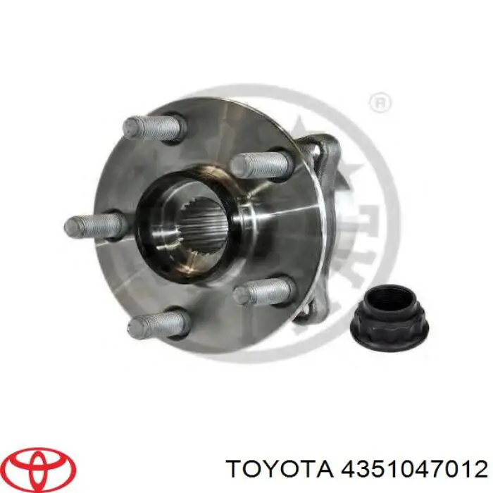 Передня маточина 4351047012 Toyota