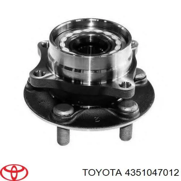 Маточина передня 4351047012 Toyota