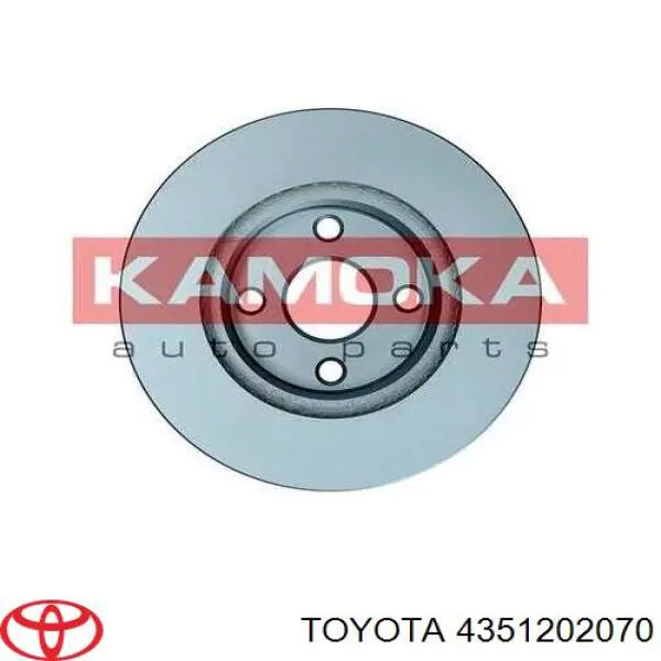 Диск переднього гальма Toyota 4351202070 ціна, від 32.94 USD