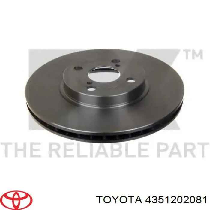 Купити 4351202081 Toyota Ротор гальмівний