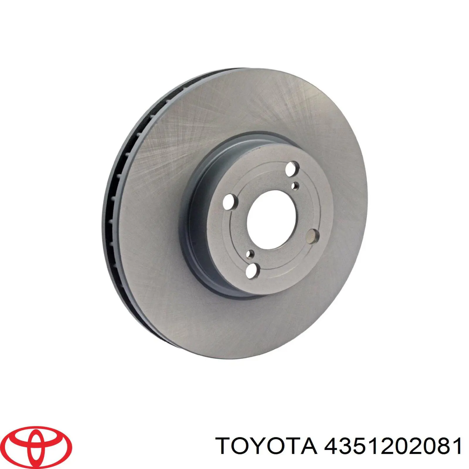 Гальмівні диски передні 4351202081 Toyota