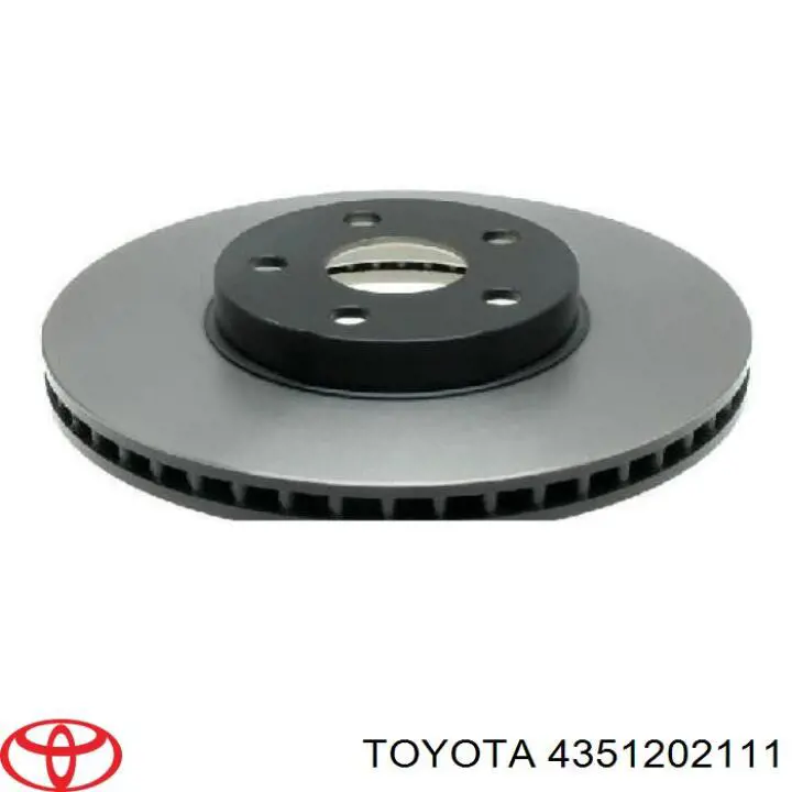 4351202111 Toyota Гальмо дискове переднє