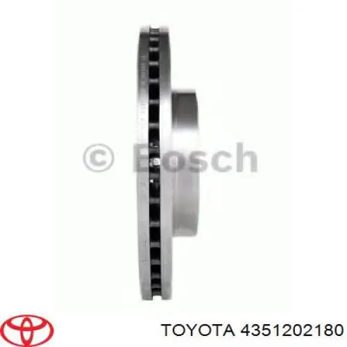 4351202180 Toyota Гальмо дискове переднє