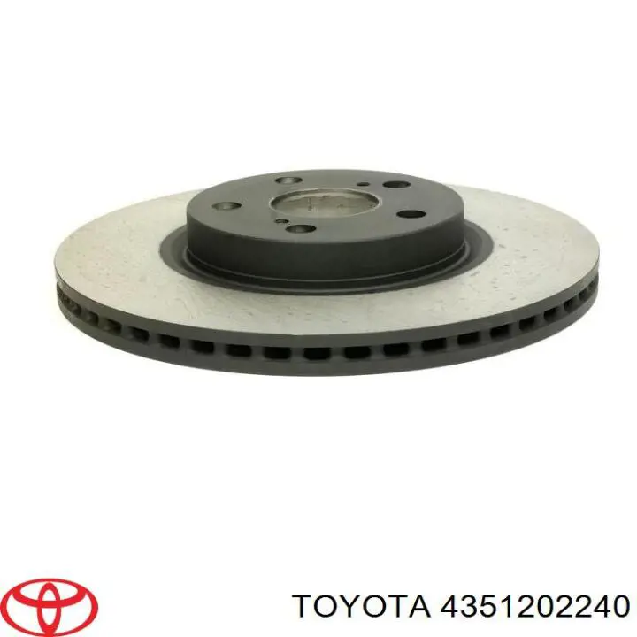 Диск переднього гальма Toyota 4351202240 ціна, від 36.68 USD