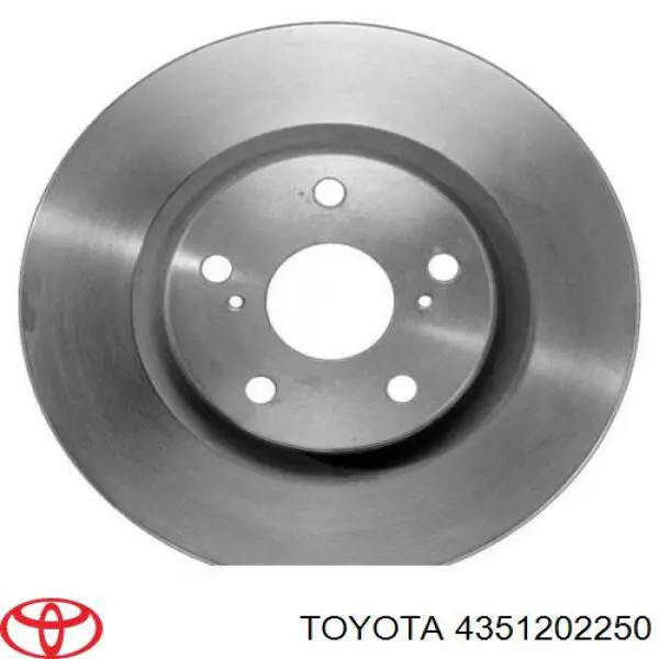 4351202250 Toyota диск гальмівний передній