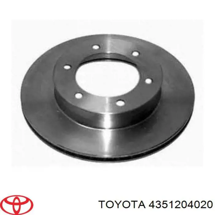 4351204020 Toyota Гальмо дискове переднє
