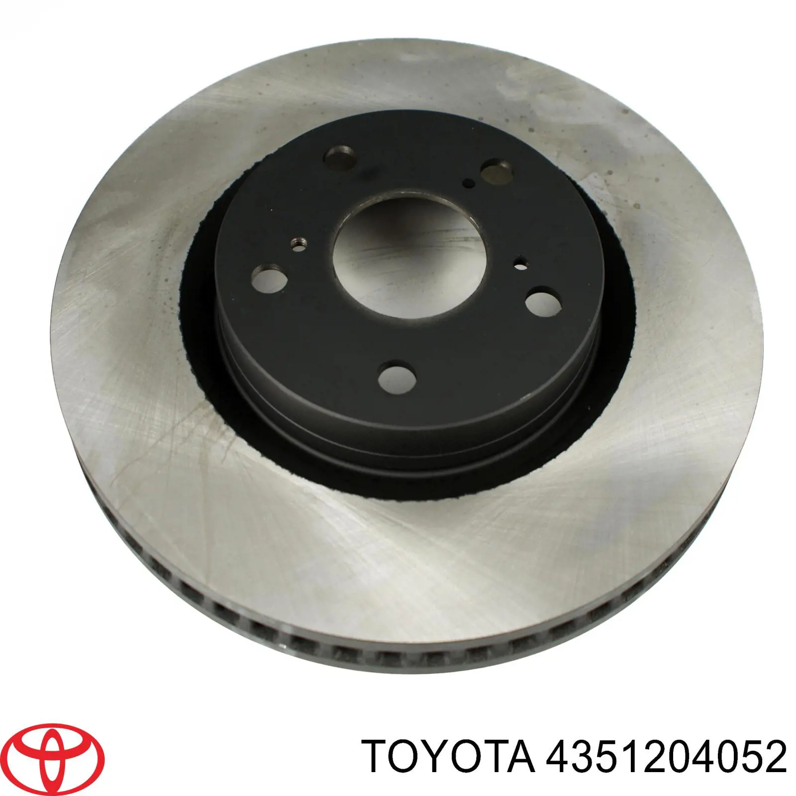 4351204052 Toyota диск гальмівний передній
