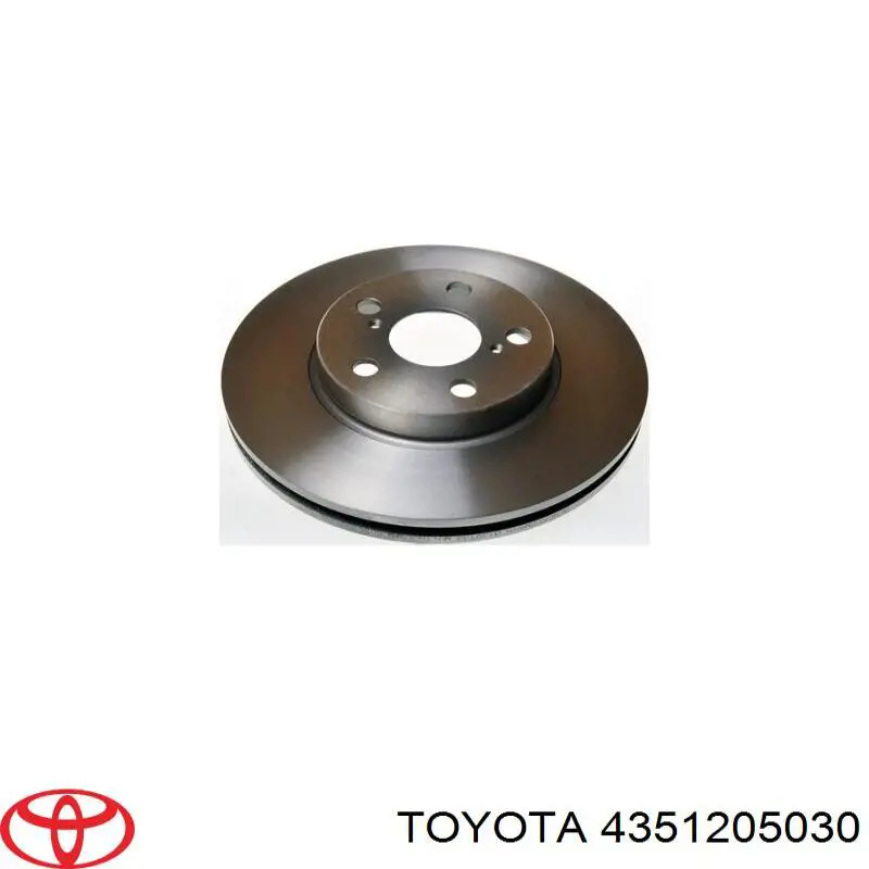 4351205030 Toyota Гальмо дискове переднє