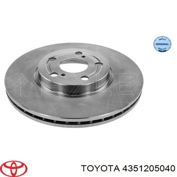 Купити 4351205040 Toyota Ротор гальмівний