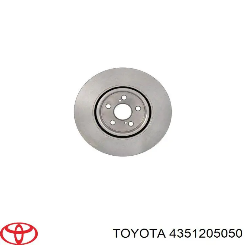 4351205050 Toyota Гальмо дискове переднє