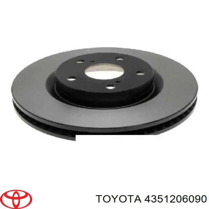 Диск переднього гальма Toyota 4351206090 ціна, від 31.06 USD